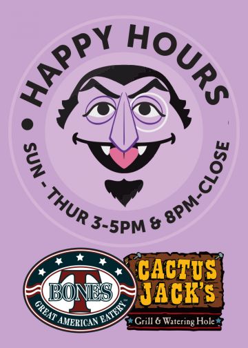 Happy Hours at Cactus Jack's