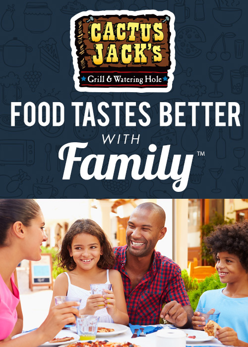 Food Tastes Better With Family<small><sup>TM</sup></small>